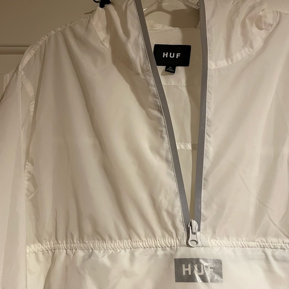 HUF Quarter-Zip Windbreaker with Hood - Picture 2 of 5